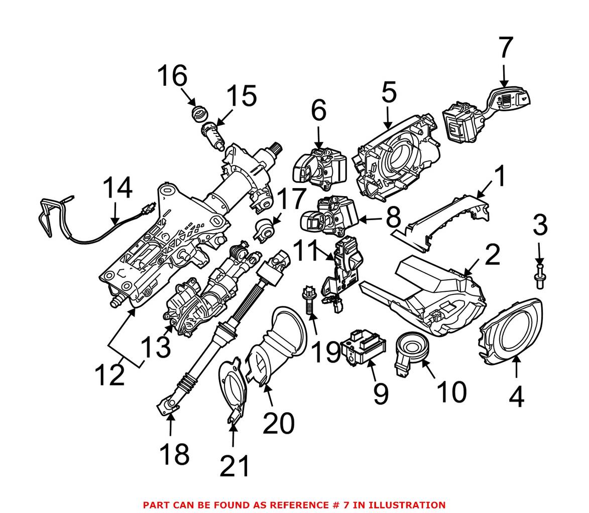 BMW Windshield Wiper Switch 61316924106